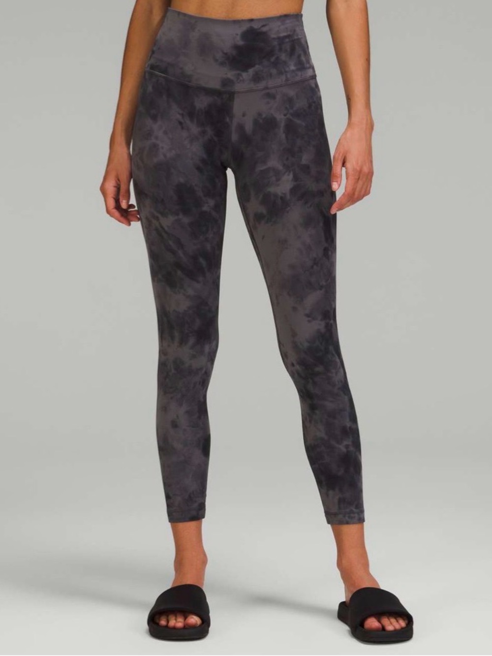 Lululemon Align High-Rise Pant 25" - Diamond Dye Pitch Grey Graphite Grey